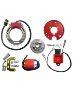 Kit de encendido Racing con rotor interno para Aprilia Classic 125 (1995-1999), MX125 (2004-2006), RS125 (1996-2005), RS125 Tuono (2003-2004), RX125 (1995-2011), SX125 (2008-2011) )