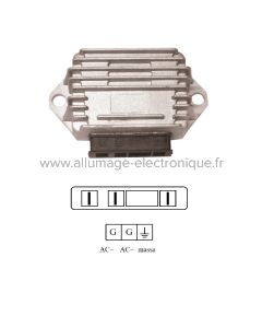 Regulador PIAGGIO VESPA PK XL 125 (1986-1989) - Marca: BCR - Referencia original: 1616395