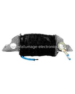 Bobina de carga de batería e iluminación para encendido Motoplat con giro horario y rotor externo cerámico
