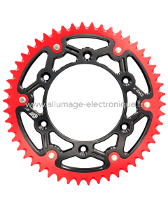 Piñón trasero 2158-51 X-RACE Red-Bk