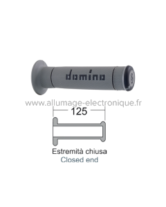 Puños trial DOMINO Negro/Gris