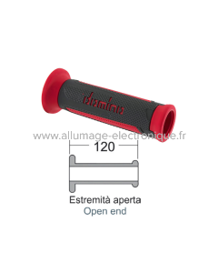 Puños DOMINO Turismo rojo/antracita