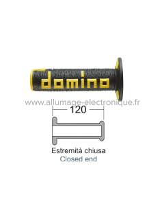 DOMINO Puños todoterreno negro/amarillo