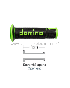 DOMINO Puños Road-Racing negro/verde