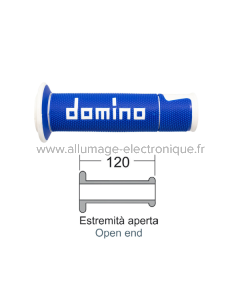 Puños DOMINO Road-Racing azul/blanco