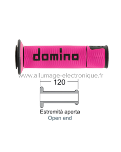 DOMINO Puños Road-Racing rosa/negro