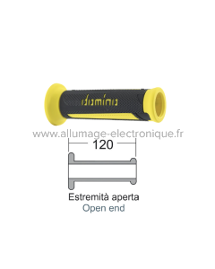 Puños DOMINO Turismo amarillo/antracita