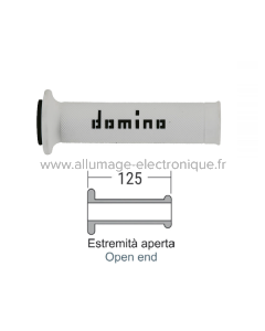 Puños de carretera DOMINO Blanco/negro