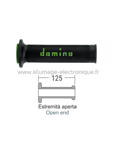 Puños de carretera DOMINO Negro/Verde