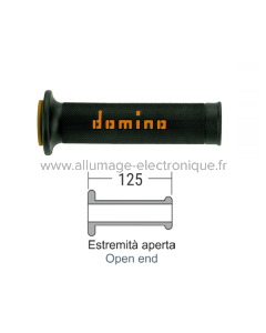 Puños de carretera DOMINO Negro/naranja