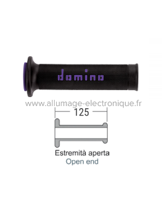 Puños de carretera DOMINO Black/blu