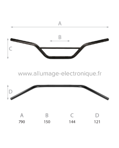 Manillar Domino Todoterreno L - 790mm