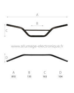 Manillar Domino Todoterreno L - 810mm