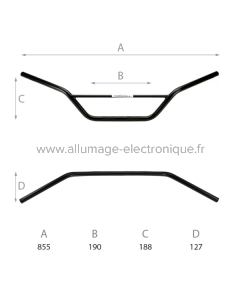 Manillar Domino Todoterreno L - 855mm