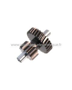 Engranaje Duplo Alargado z11 Dientes Rectos z29 Dientes Helicoidales Evok ciao-si-bravo con variador 