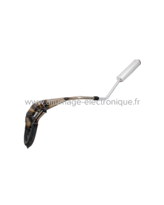 Sistema de escape soldado a mano Evok Iron Pipe con silenciador Shorty de acero inoxidable y aluminio para Derbi DRD PRO 50 07-13