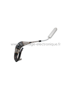 Sistema de escape soldado a mano Evok Iron Pipe con silenciador Shorty de acero inoxidable y aluminio para Beta RR EN-SM 50 22-25