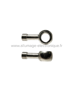 BANJO M10, 20° ARRIBA + 20° IZQUIERDA, CROMADO