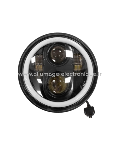 Faro delantero completo Evok Iron Led para Vespa PX