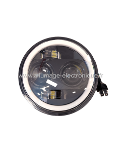 Luz delantera completa Evok Iron Led para Vespa PK - Diseño PX 