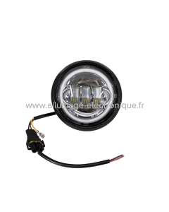 Luz delantera completa Iron led Fondo Cromado EVOK Piaggio Vespa 125cc primavera et3