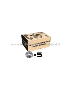 PAQUETE DE COJINETES 5 PIEZAS 6002 2RS