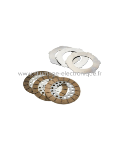 FERODO Juego completo de discos de embrague estándar Vespa 125 VN1T/VNA2T/ACMA/150 VL1-3T/VB1T/VD1-2T/VGL1T FCS0721/2