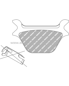 Pastillas de freno Ferodo Platinum Road FDB2001P