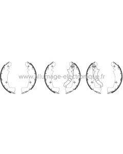 Zapatas de freno FERODO FSB878EF