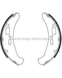Mordazas Freno trasero FERODO ECO FSB892EF