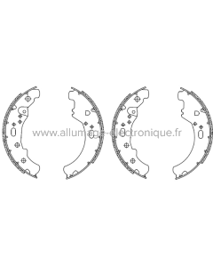 Zapatas de freno FERODO FSB982EF