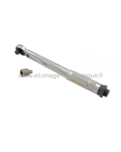 Llave dinamométrica tipo clic ONE WAY 3/8 y 1/4 con adaptador incluido - 5-25 Nm, vaso y punta de inserción no incluidos