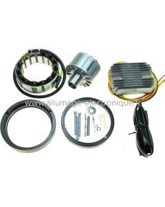 Kit de encendido por alternador para Moto Guzzi con encendido por alternador Bosch (1975-1992) - STK502