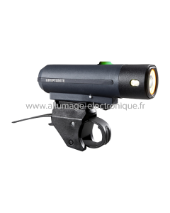 Luz delantera manillar STREET F-500 (500 lúmenes) - negro