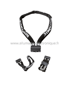 Candado cadena plegable KEEPER 810 - negro