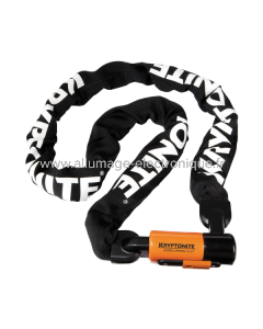 Candado cadena integrada EVOLUTION SERIES 4 - 160 cm, negro naranja