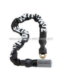 Candado cadena integrada KRYPTOLOK SERIES 2 - 150 cm, negro plata