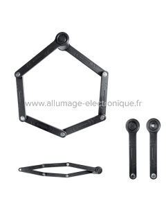 Candado plegable KEEPER 510 - negro