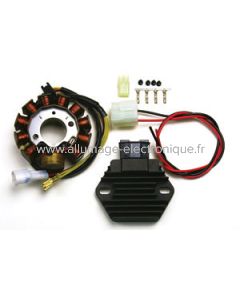 Alternador + regulador 250 vatios KTM 400EXC, 400SX, 450SX, 525EXC, 525MXC - G145 + RR58