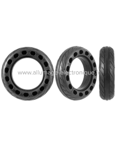 Cubierta patinete eléctrico - 200 X 50, negro, nido de abeja, diámetro interior 11 cm