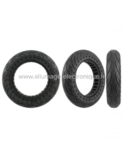 Cubierta patinete eléctrico - 10 X 2, negro, panal