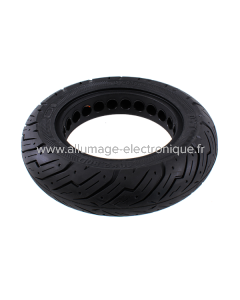 Cubierta patinete eléctrico - 10 x 2,5 - 60/70-6,5, negro, maciza