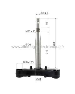 Dirección horquilla delantera RMS Honda Sh 125cc Ie