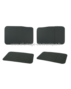 RMS Par de paneles Piaggio Ape Mp 601 negro