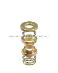 RMS Juego completo de cojinetes de dirección Mbk Ovetto/Yamaha Neo's 50-100cc