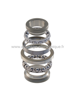 RMS Juego completo de rodamientos de dirección Yamaha T-Max 500cc 2001/2007