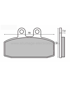Pastillas Freno Sinter-Tech Aprilia Scarabeo 125
