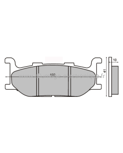 Sinter Pastillas Freno Sinter-Tech Yamaha Majesty 400