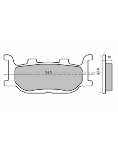 Pastillas Freno Sinter-Tech Yamaha TDR 125cc
