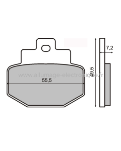 Sinter Pastillas de freno Sinter-Tech Gilera Runner 125